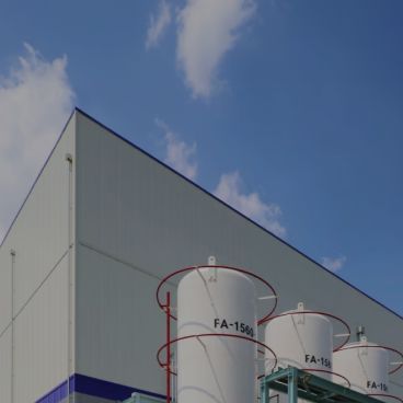 Exterior view of Hyosung Neochem’s plant, dedicated to the production and storage of advanced industrial specialty gases